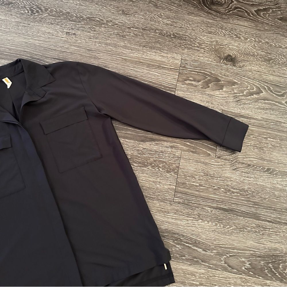 Lucy polyester spandex button down - image 5